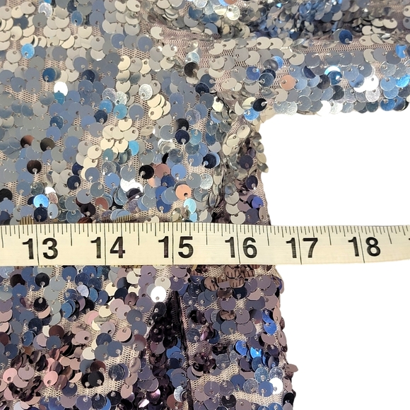 D-Signed Disney Sequence Shimmery Pink Fashion Lightweight Jacket Youth Size L - Picture 14 of 16